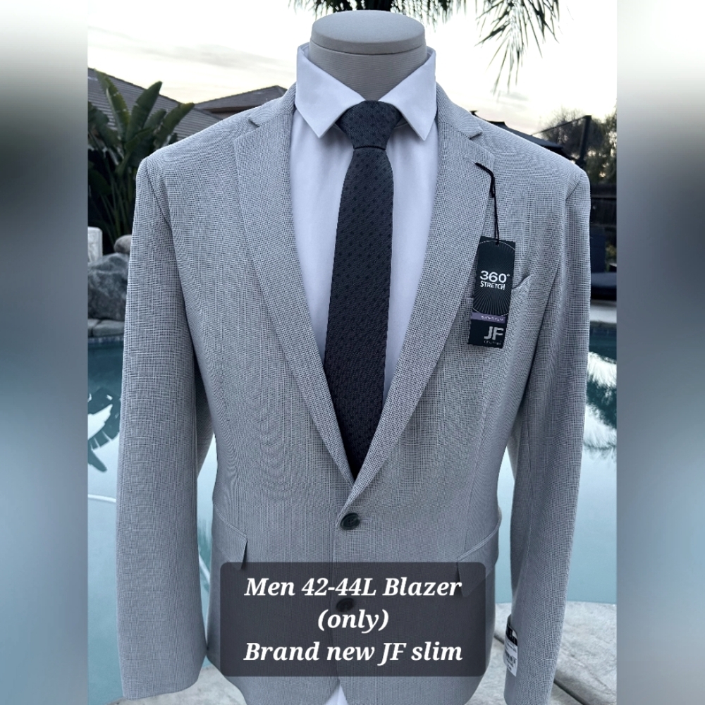 Men Blazer Grey 42L~44L
